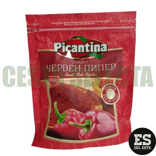 PIMENTON DULCE PICANTINA, 200g