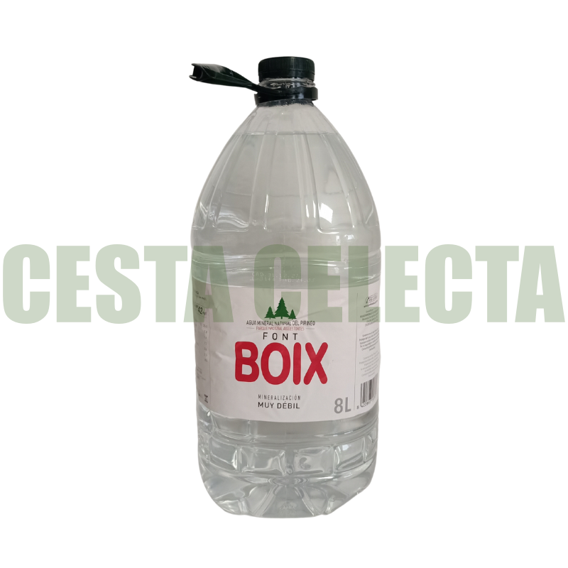 AGUA GARRAFA FONTBOIX 8l - Cesta Selecta