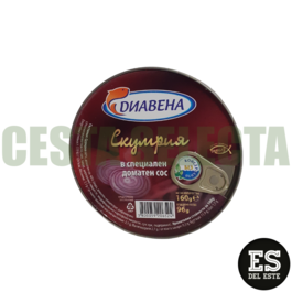 CABALLA EN SALSA DE TOMATE DIAVENA160g