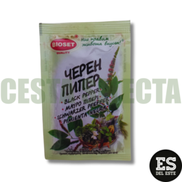 PIMIENTA NEGRA GRANO BIOSET, 10g