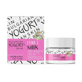 Crema de día con leche de vaca, burra y cabra + ácido hialurónico 50ml