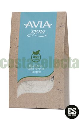 ARCILLA NATURAL GRIS VERDOSO EN POLVO,AVIA 250ml.