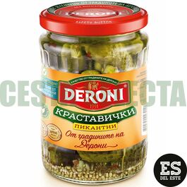 PEPINILLOS PICANTES DERONI 560gr