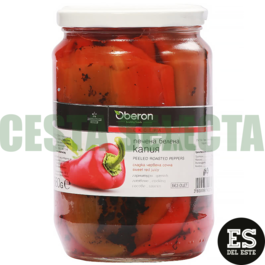 PIMIENTOS ASADOS OBERON 680g