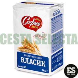 HARINA BLANCA DE TRIGO TIPO 500 SOFIAMEL 1KG