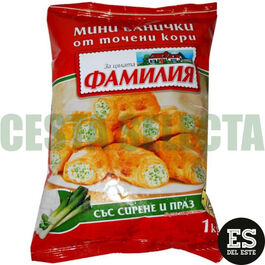 BANITSA MINI DE PUERRO Y QUESO BLANCO FAMILIYA 1kg