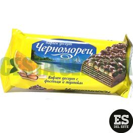 BARQUILLO CON NARANJA Y CACAHUETES CHERNOMORETS 75g