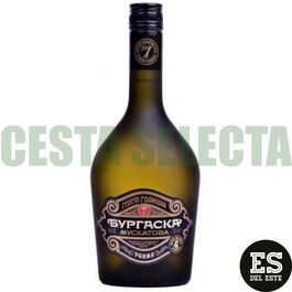 AGUARDIENTE MOSCATEL 7 AÑOS BURGASKA 40%, 0.7l