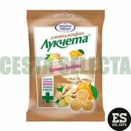 CARAMELOS LUKCHETA JENGIBRE 85g CARAMELOS LUKCHETA JENGIBRE 85g