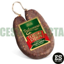 EMBUTIDO SUDJUK DE TERNERA DOBROTITSA 210g EMBUTIDO SUDJUK DE TERNERA DOBROTITSA 210g