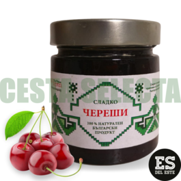 MERMELADA DE CEREZAS 70%fruta, 250g Cherga