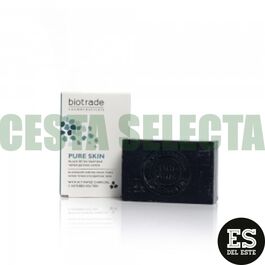 JABON NEGRO DETOX PURE SKIN BIOTRADE, 100g