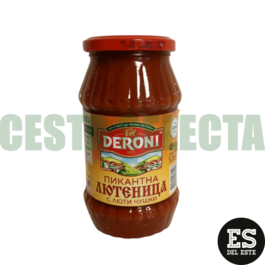LYUTENITSA PICANTE MOLIDO FINO DERONI 520g LYUTENITSA PICANTE MOLIDO FINO DERONI 520g